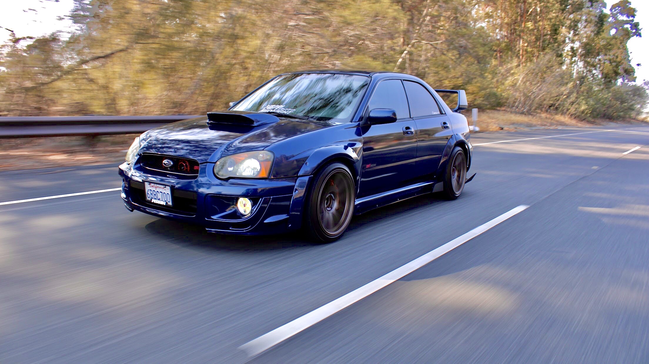 2004 Subaru Impreza WRX STI in Blue