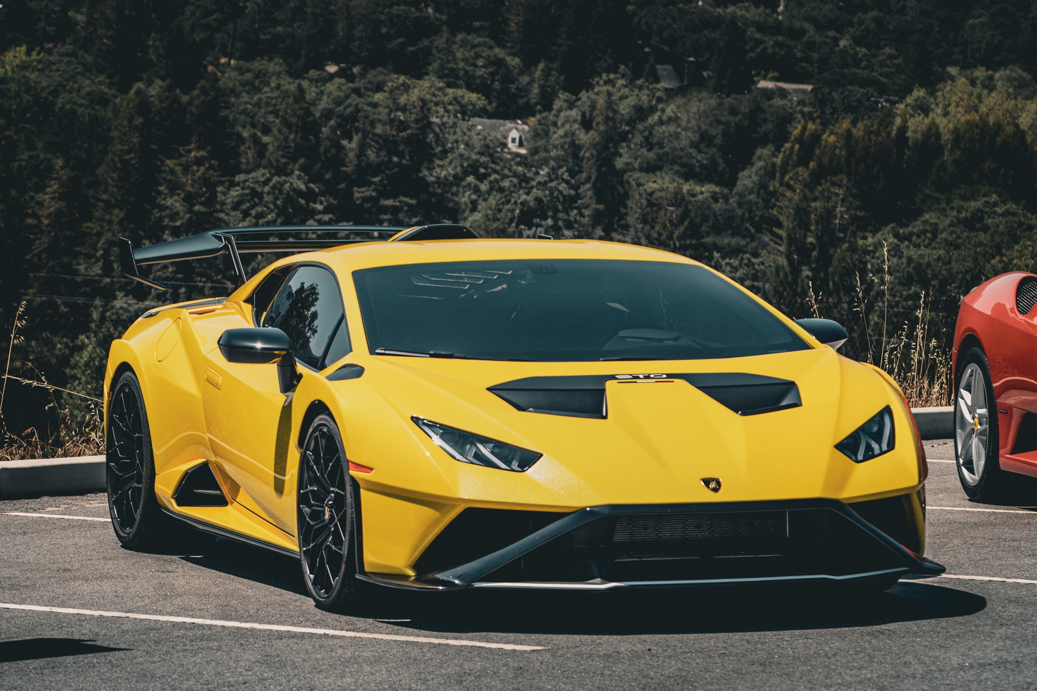 2021 Lamborghini Huracán STO in Yellow
