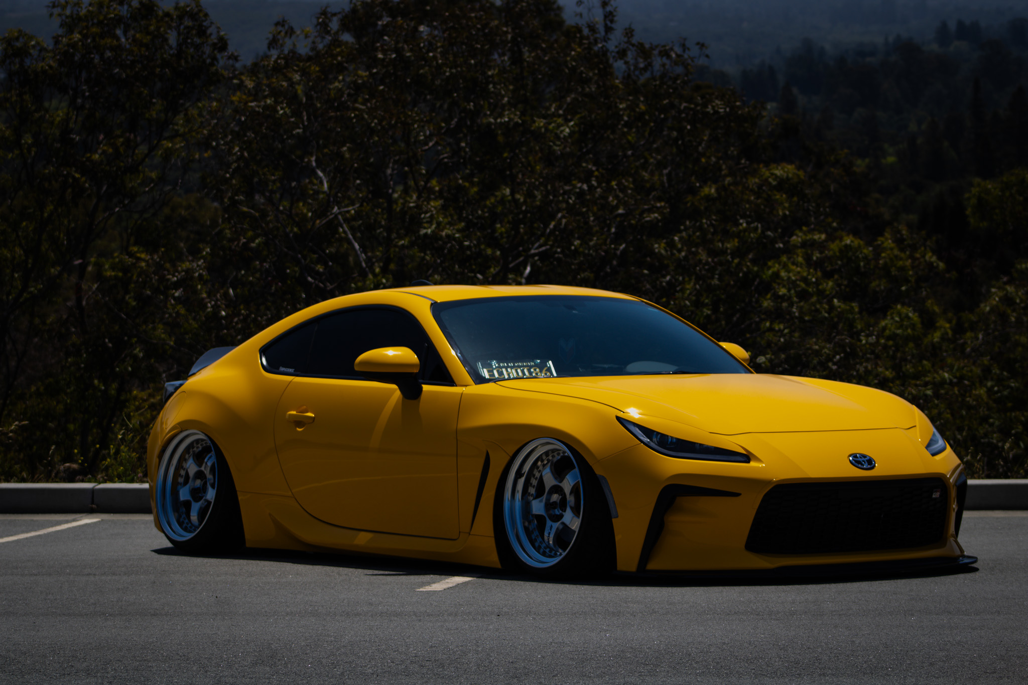 2023 Toyota GR86 in Solar Shift Yellow