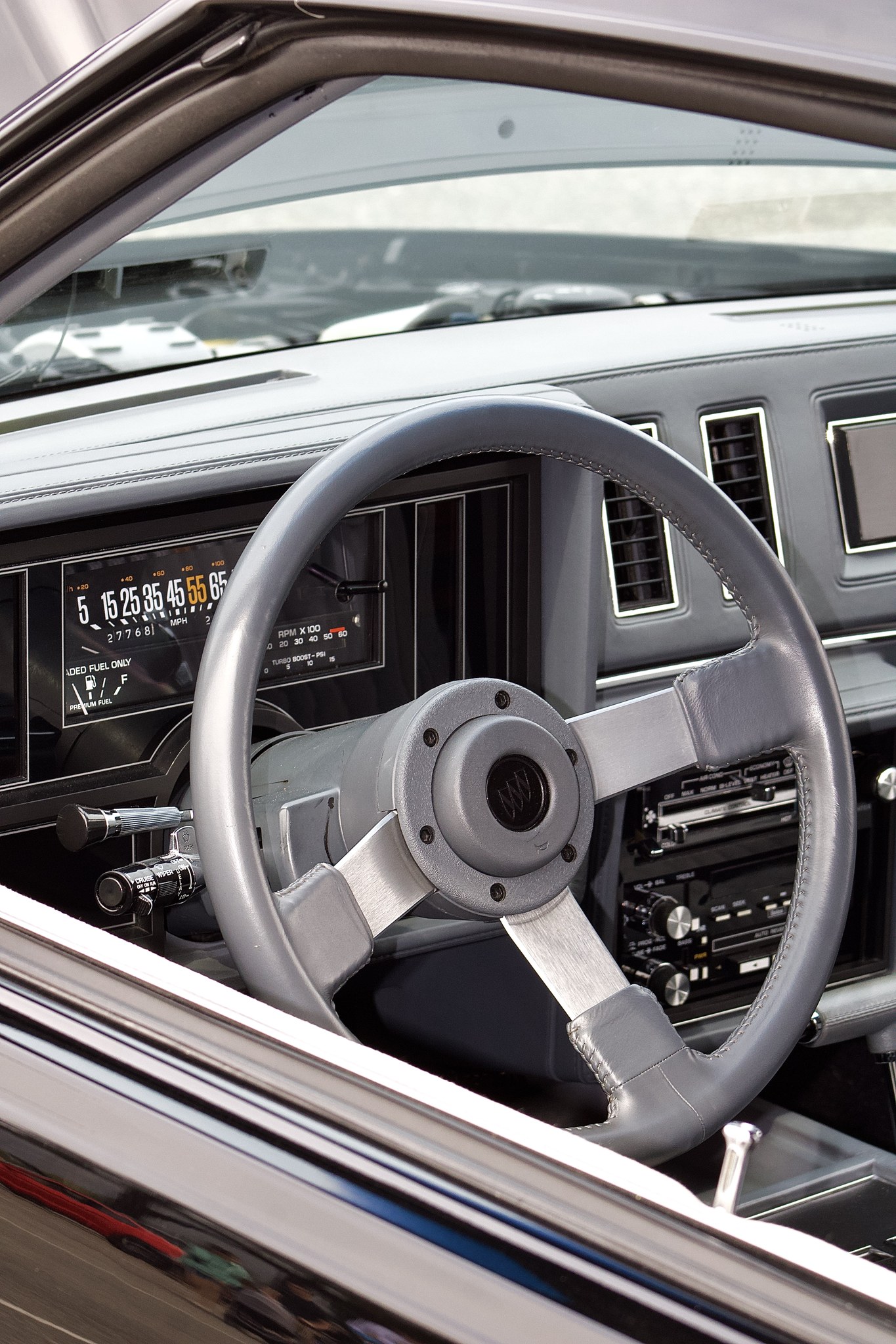 1987 Buick Grand National in Black and Gray